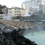 群馬県草津温泉 湯畑