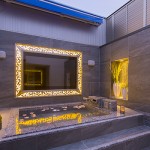 ラブホテル　 RAMESE RESORT 西蒲田　空が見える露天風呂
