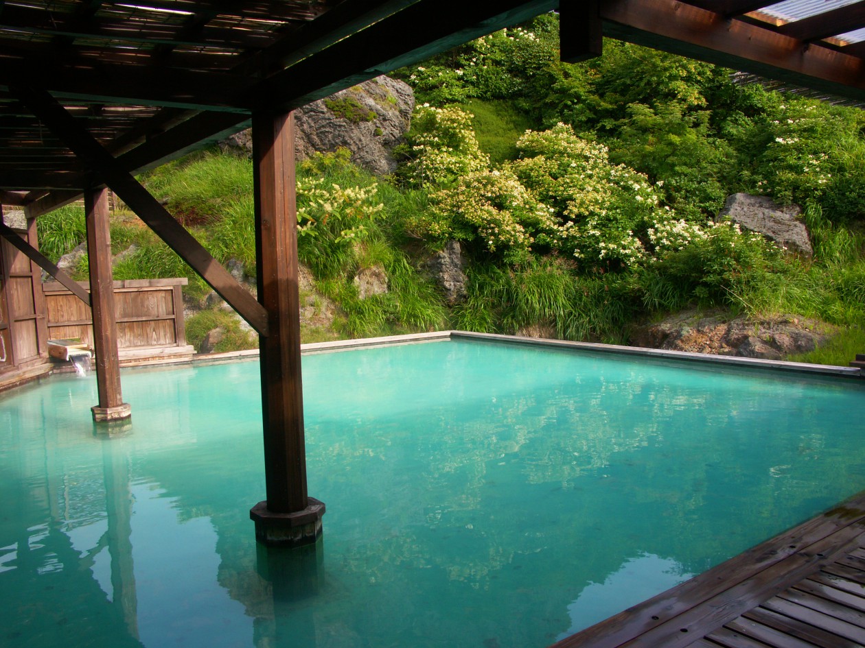 岩手　須川高原温泉　須川温泉の写真