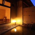 清盛の露天風呂写真