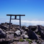 頂上からの雲海