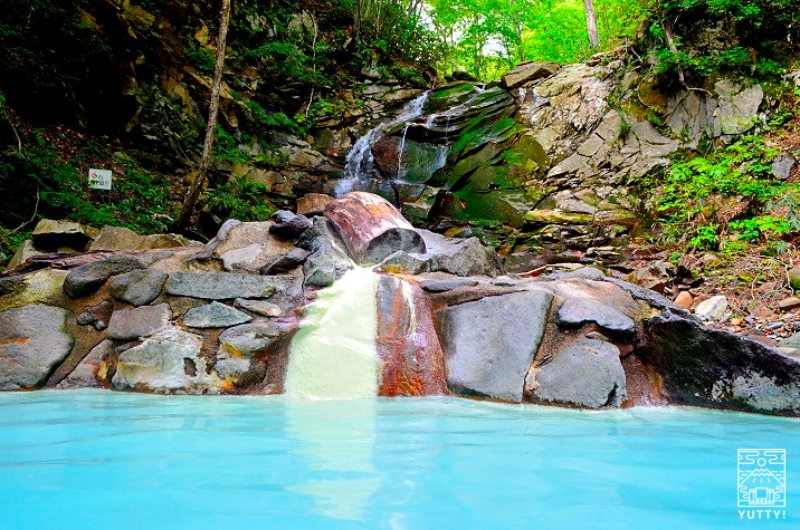 休暇村岩手網張温泉 仙女の湯の野天風呂の写真