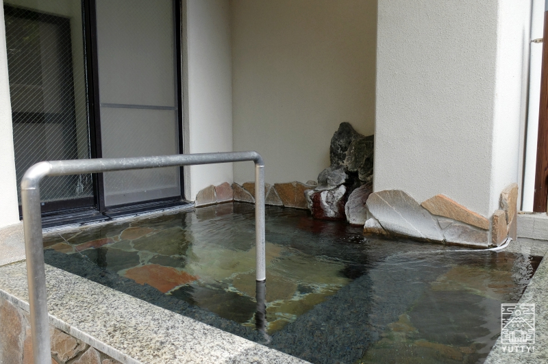 梅ヶ島温泉【湯の宿いちかわ】の露天風呂の写真