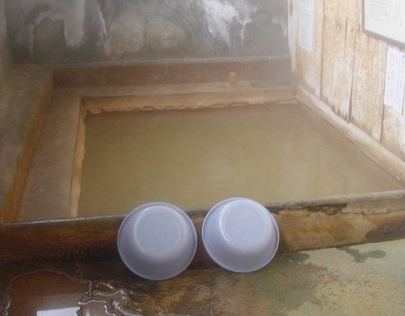 千原温泉の浴槽の写真