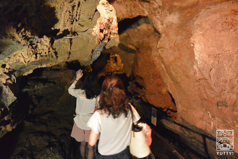 竜ヶ岩洞の鍾乳洞の写真