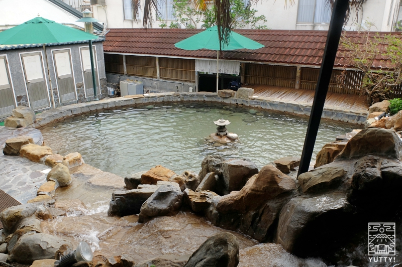 四重渓温泉 清泉日式温泉旅館の露天風呂の写真