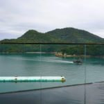 漣亭の露天風呂の写真