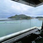 漣亭の露天風呂の写真