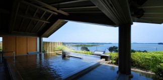 松島一の坊　露天風呂の写真