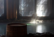 大丸別荘の内風呂の写真